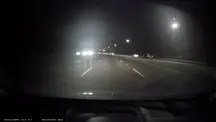 [OC] Pickup truck zooming across lanes without looking