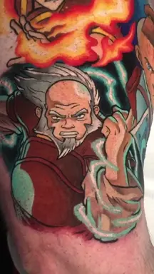 Avatar tattoo sleeve
