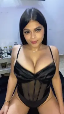 Cute latina with big natural boobs