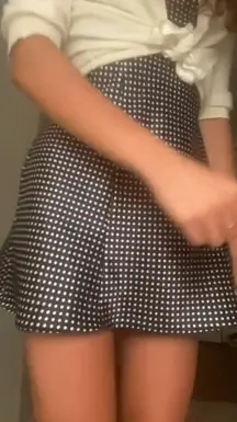 Take a peek up my dress