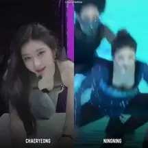 Chinese Kpop Idol NingNing & Lee Chaeryeong