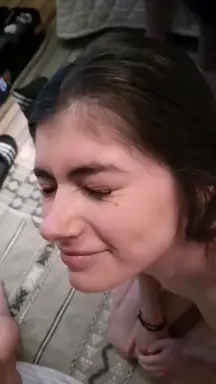 Happy Teen Getting Plastered