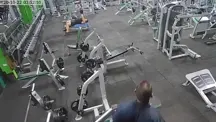 Gym camera catches Wild Encounter