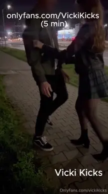 Kicking balls in the city center! ð± Do you like my new skirt? ð