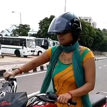 WCGW Learning how to ride a bike on a highway